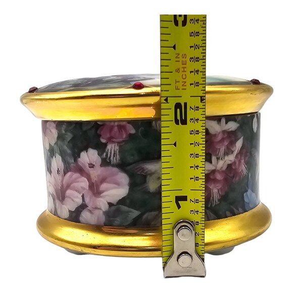 Violet-Crowned Hummingbird Music Box Lena Liu Ardleigh-Elliott Vivaldi's Spring - Picture 13 of 14